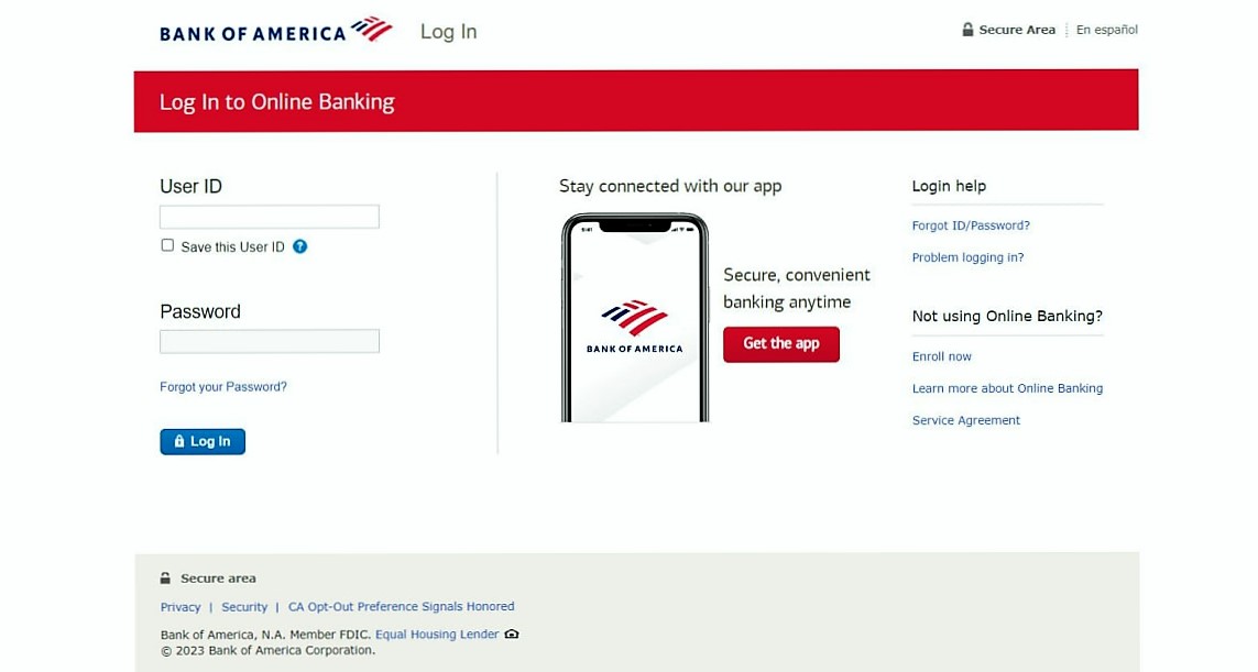 How To Login Your Bank of America Account